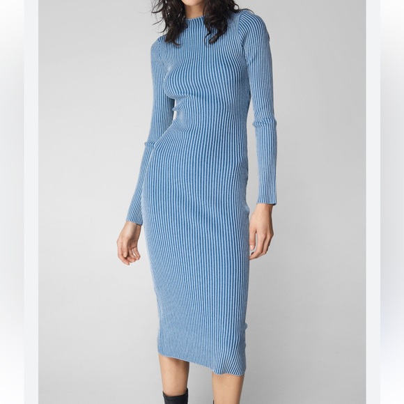 Nasty Gal Dresses & Skirts - Nasty Gal Funnel Neck Midaxi Dress